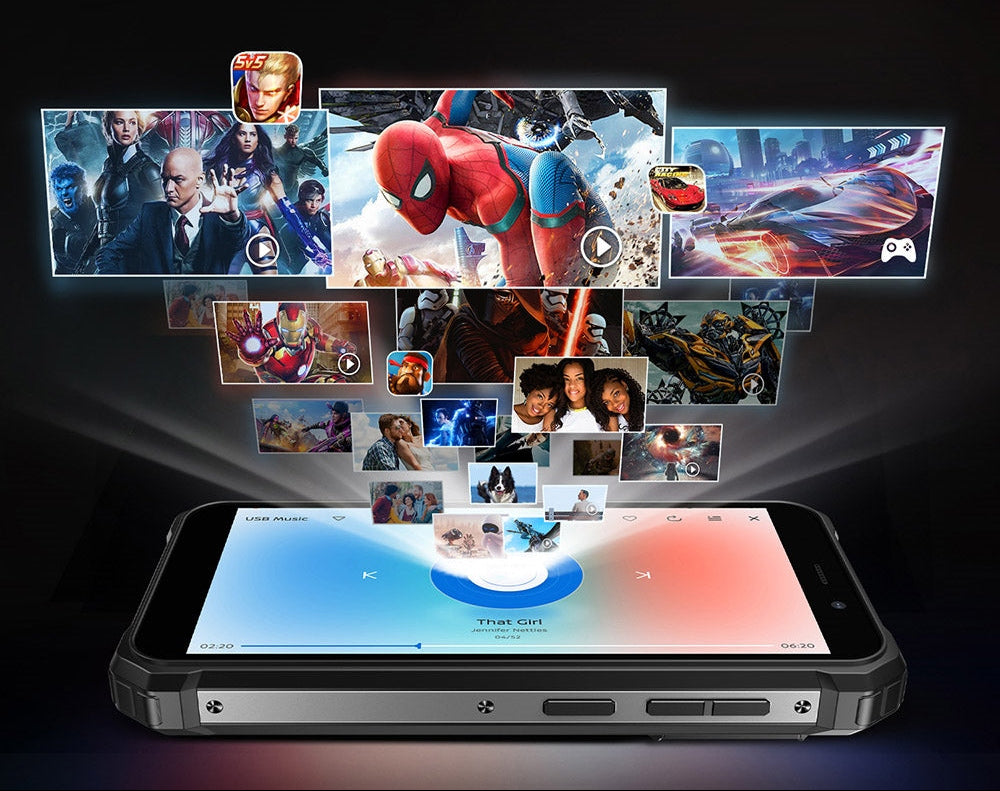 FOSSiBOT F101 PRO – Robust Smartphone