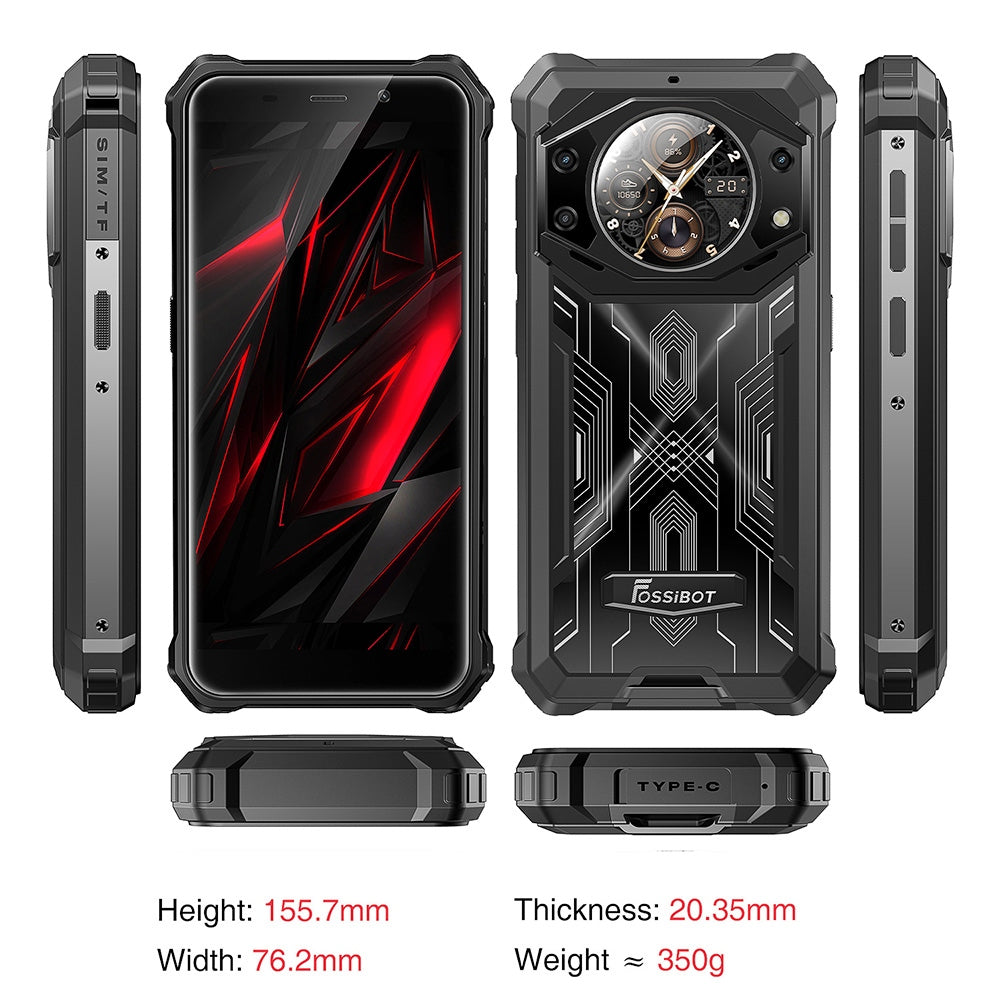 FOSSiBOT F101 PRO – Robust Smartphone