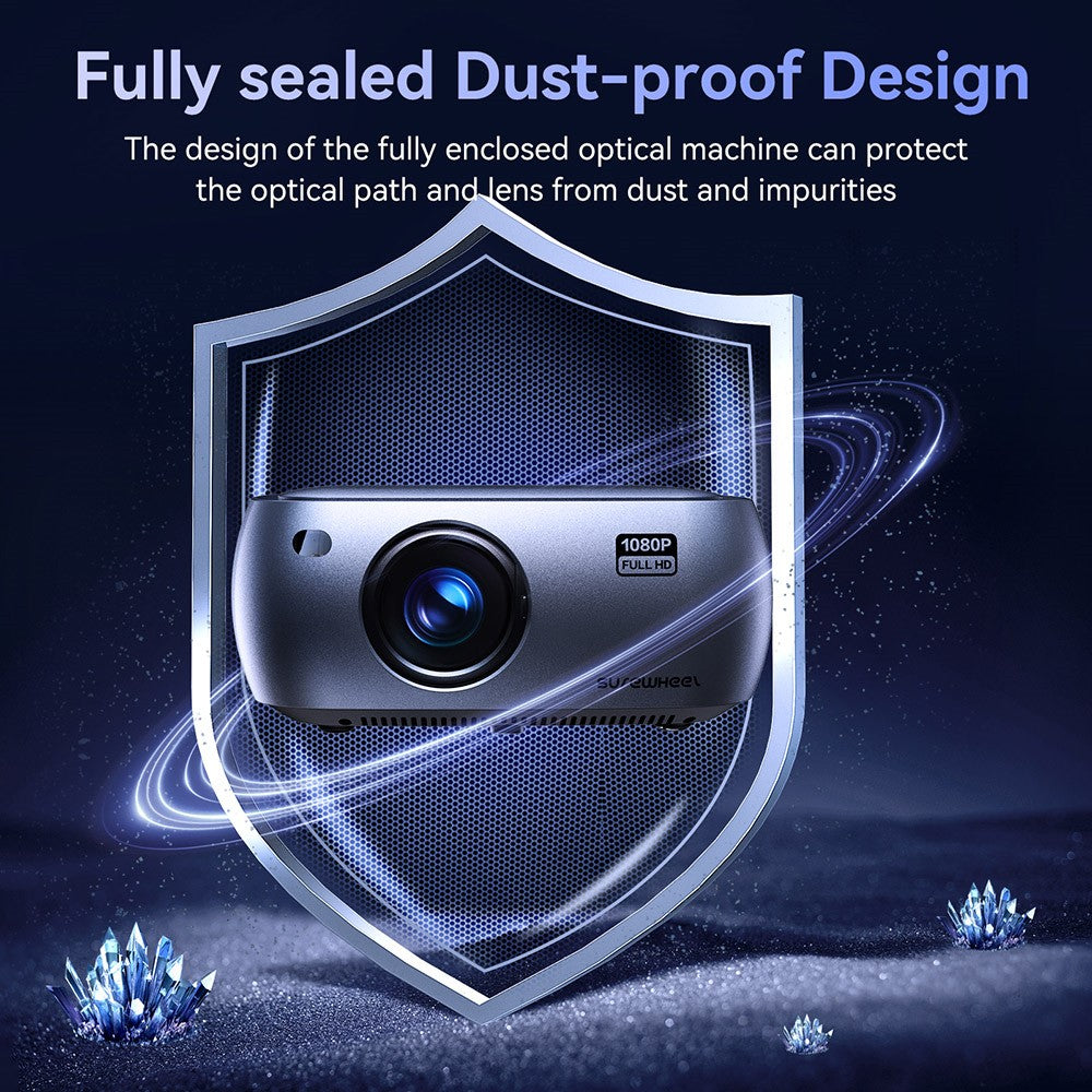 SUREWHEEL K10 – 12000 Lumen 1080P Projektor