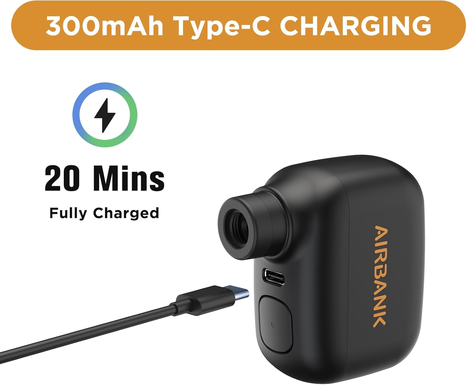 AIRBANK Mini-Cykel pumpe