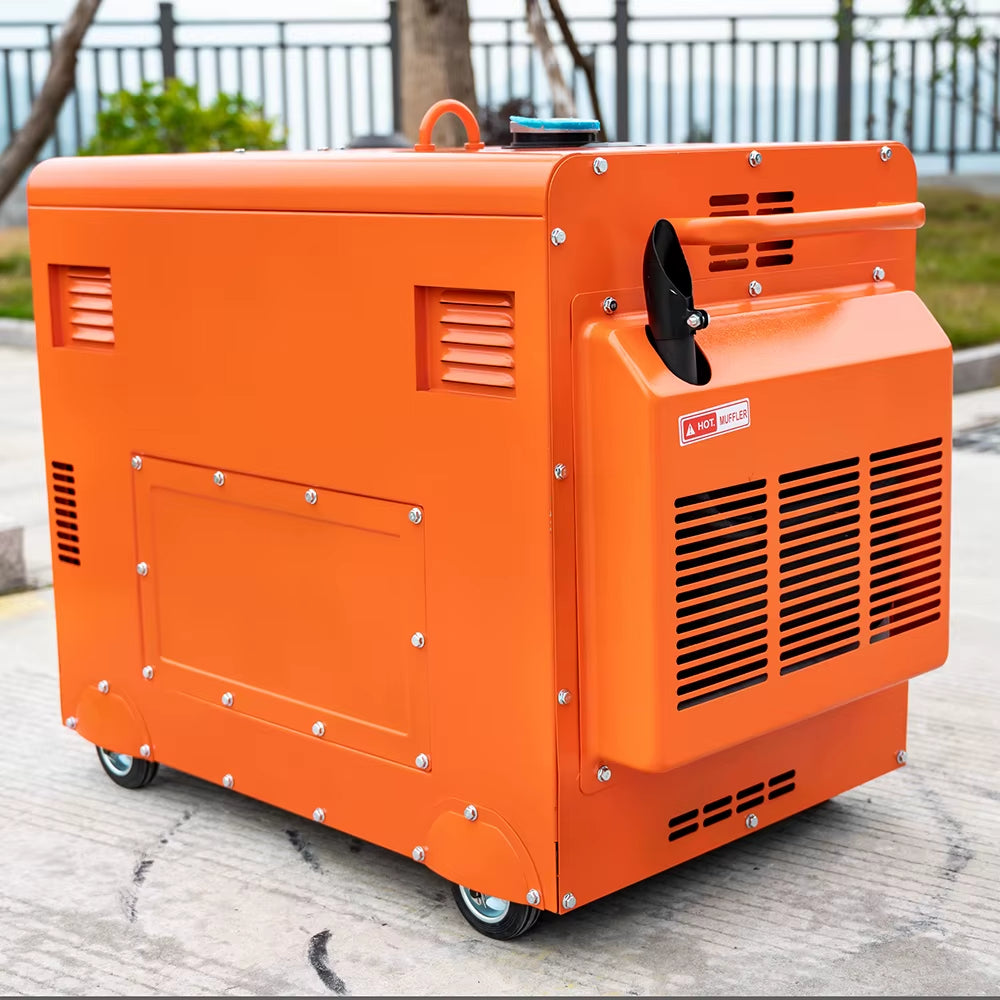 Single Phase Lister Algeria 7 5Kva 5 Kw Silent Diesel Generator 6.5Kva 10.5Kva