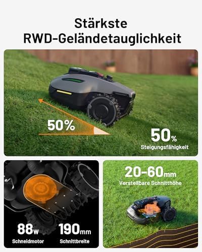 MAMMOTION YUKA Mini 700 Robotplæneklipper