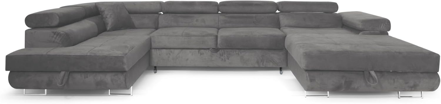 XXL-hjørnesofa med sovefunktion