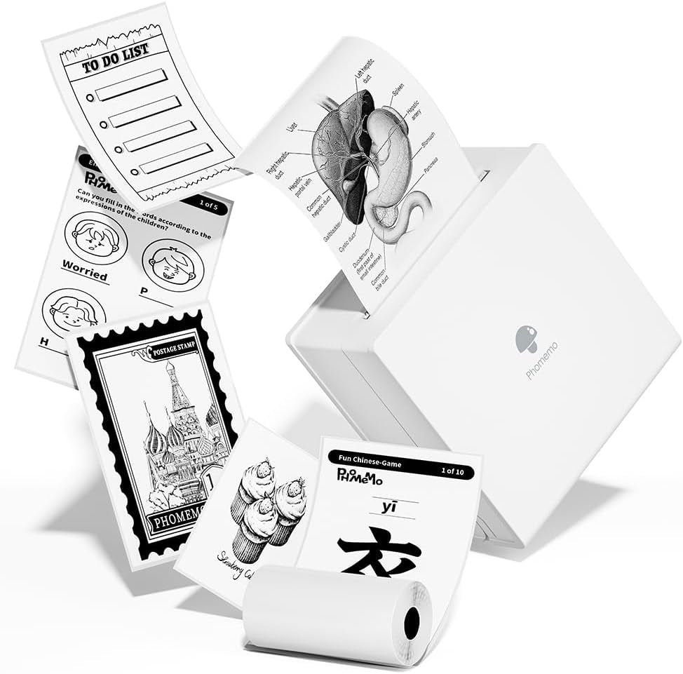 Mini sticker printer