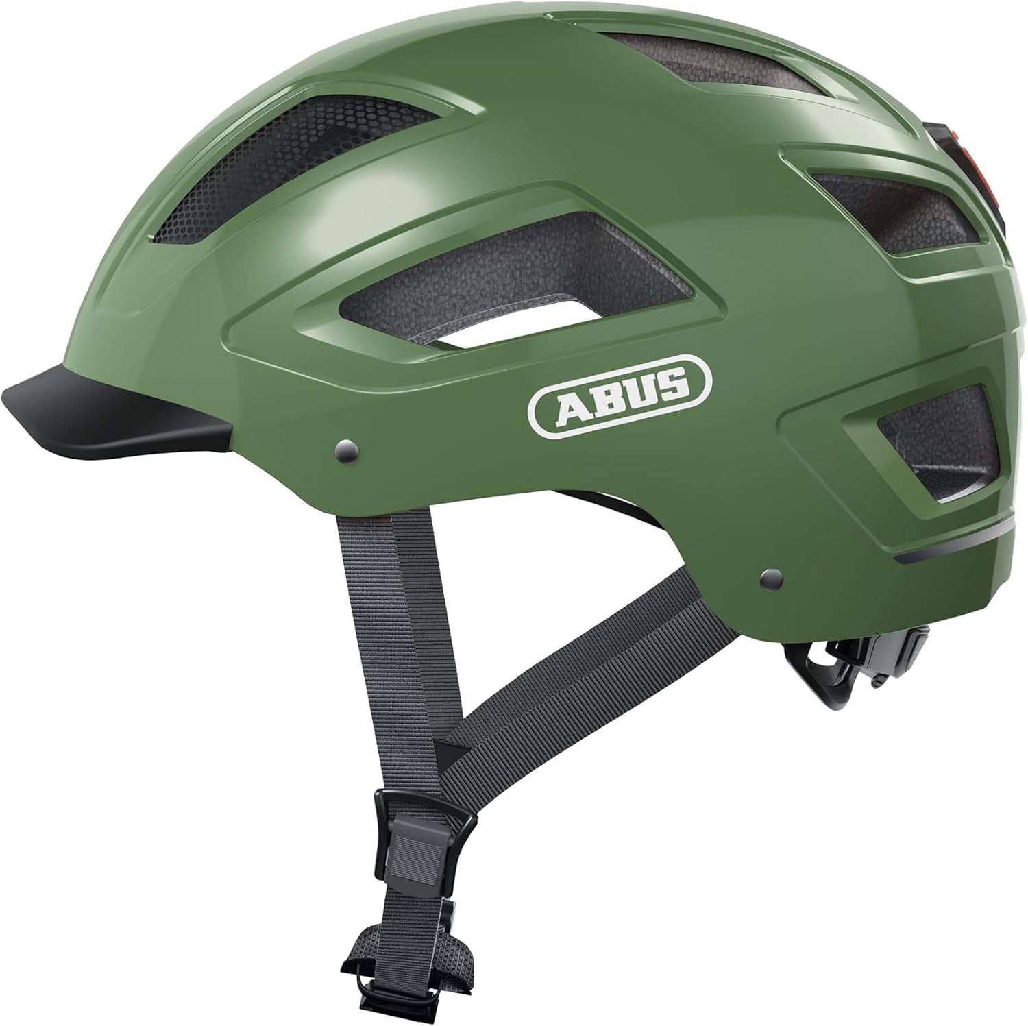 ABUS Stadthelm Hyban 2.0 - Fahrradhelm Mit Rücklicht, Abs-Hartschale, Guter Passform - Für Damen Und Herren