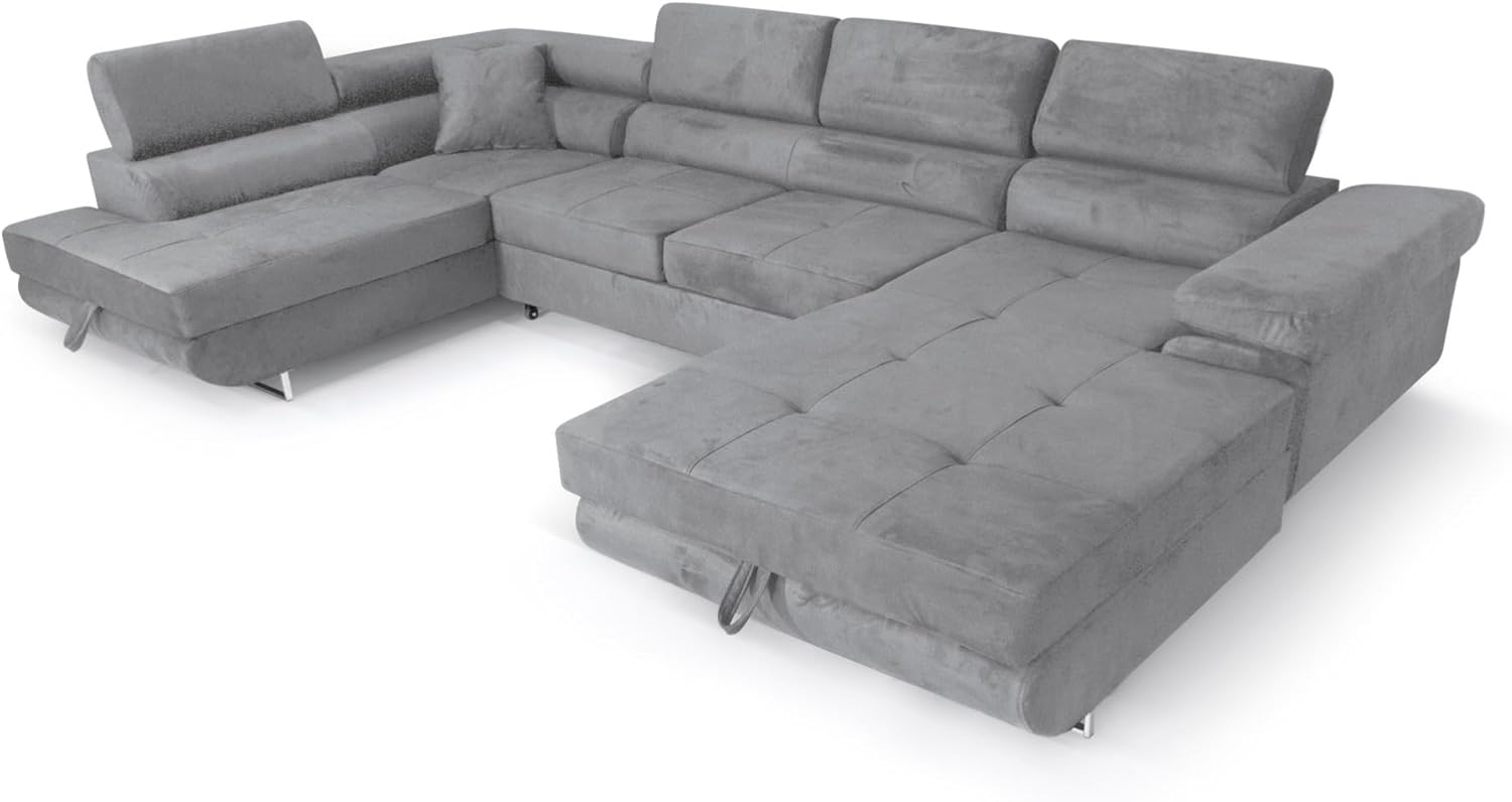 XXL-hjørnesofa med sovefunktion