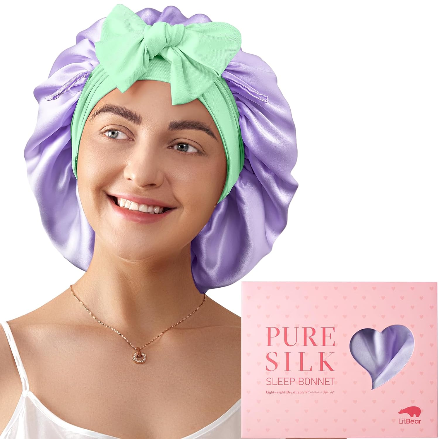 Bonet 100% Mulberry silke