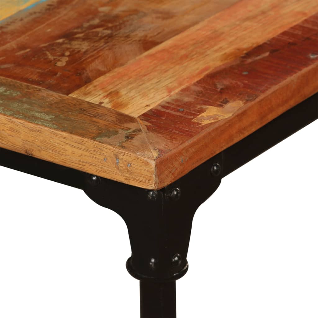 Spisebord 180 Cm Massivt Genbrugstræ