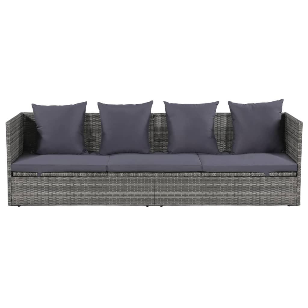 Havebord 200X60 Cm Polyrattan