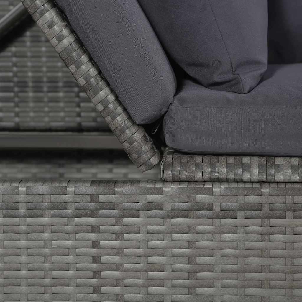 Havebord 200X60 Cm Polyrattan