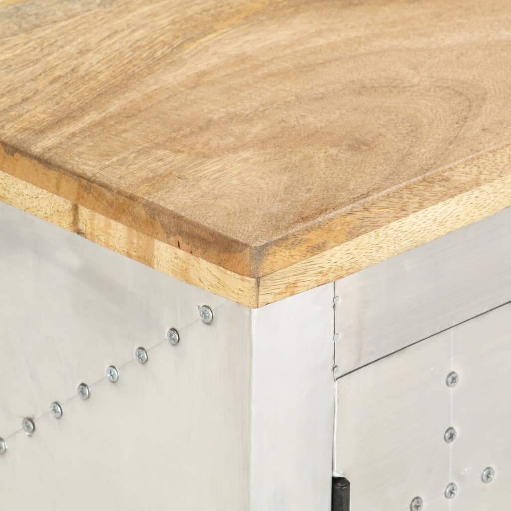 Aviator Tv-Skab 120X30X40 Cm Massivt Mangotræ