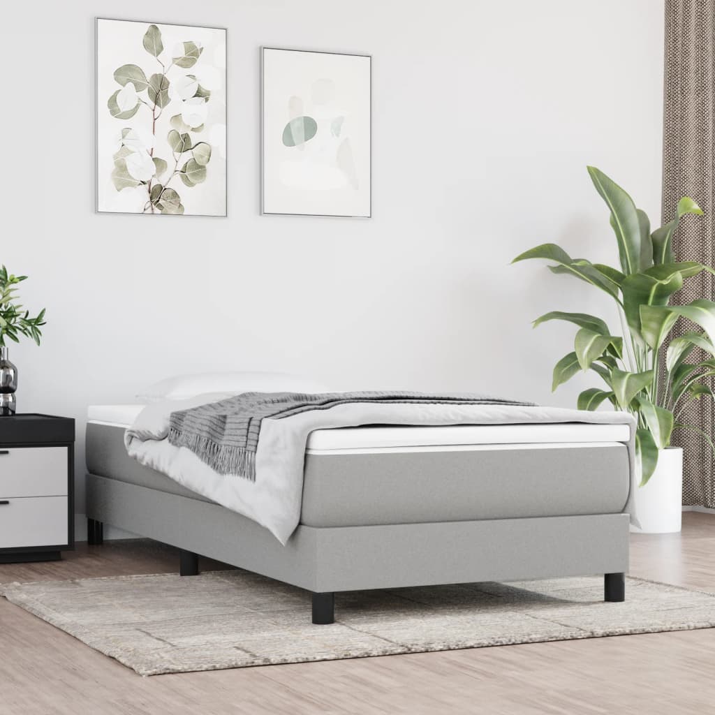 Springmadras Med Pocketfjedre 120X190X20 Cm Stof