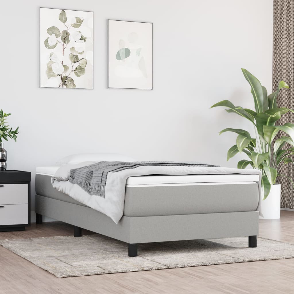 Springmadras Med Pocketfjedre 120X190X20 Cm Stof