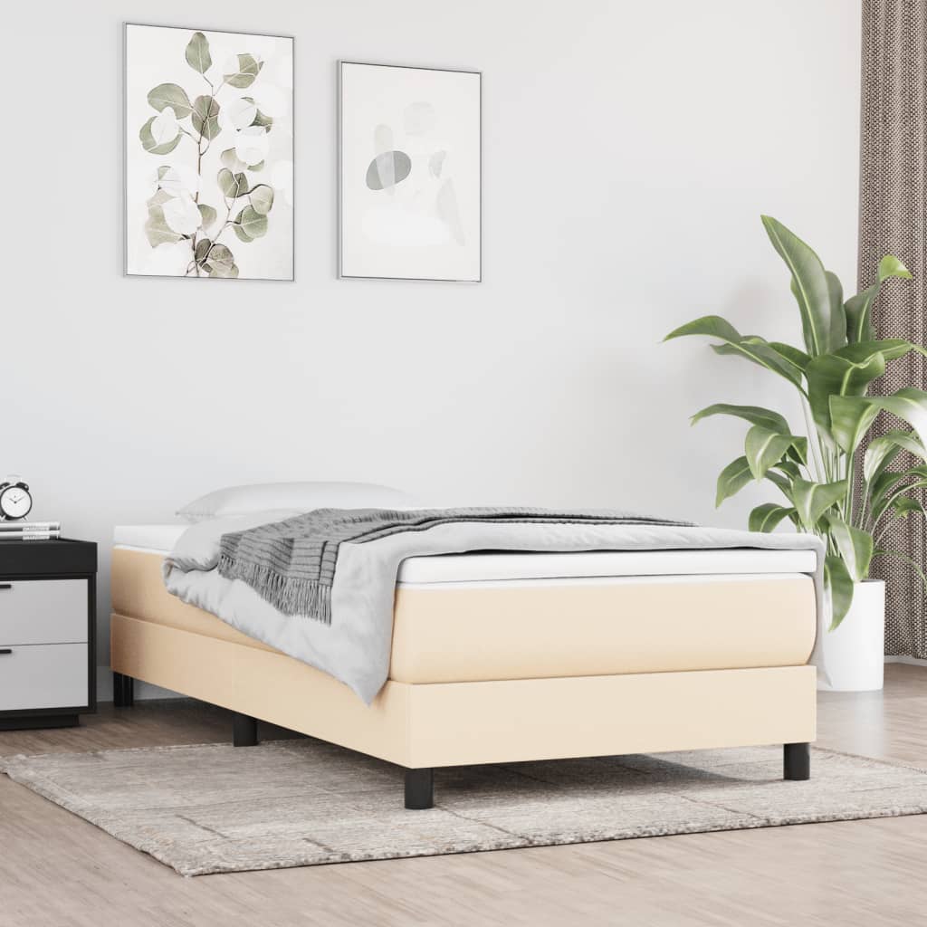 Springmadras Med Pocketfjedre 120X190X20 Cm Stof