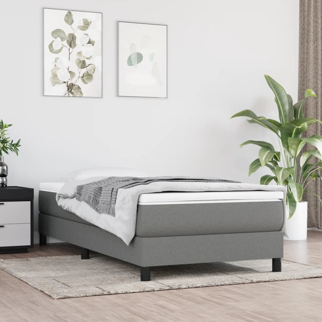 Springmadras Med Pocketfjedre 120X190X20 Cm Stof