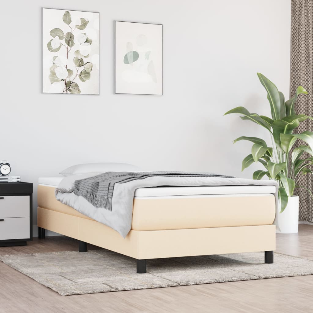 Springmadras Med Pocketfjedre 120X190X20 Cm Stof