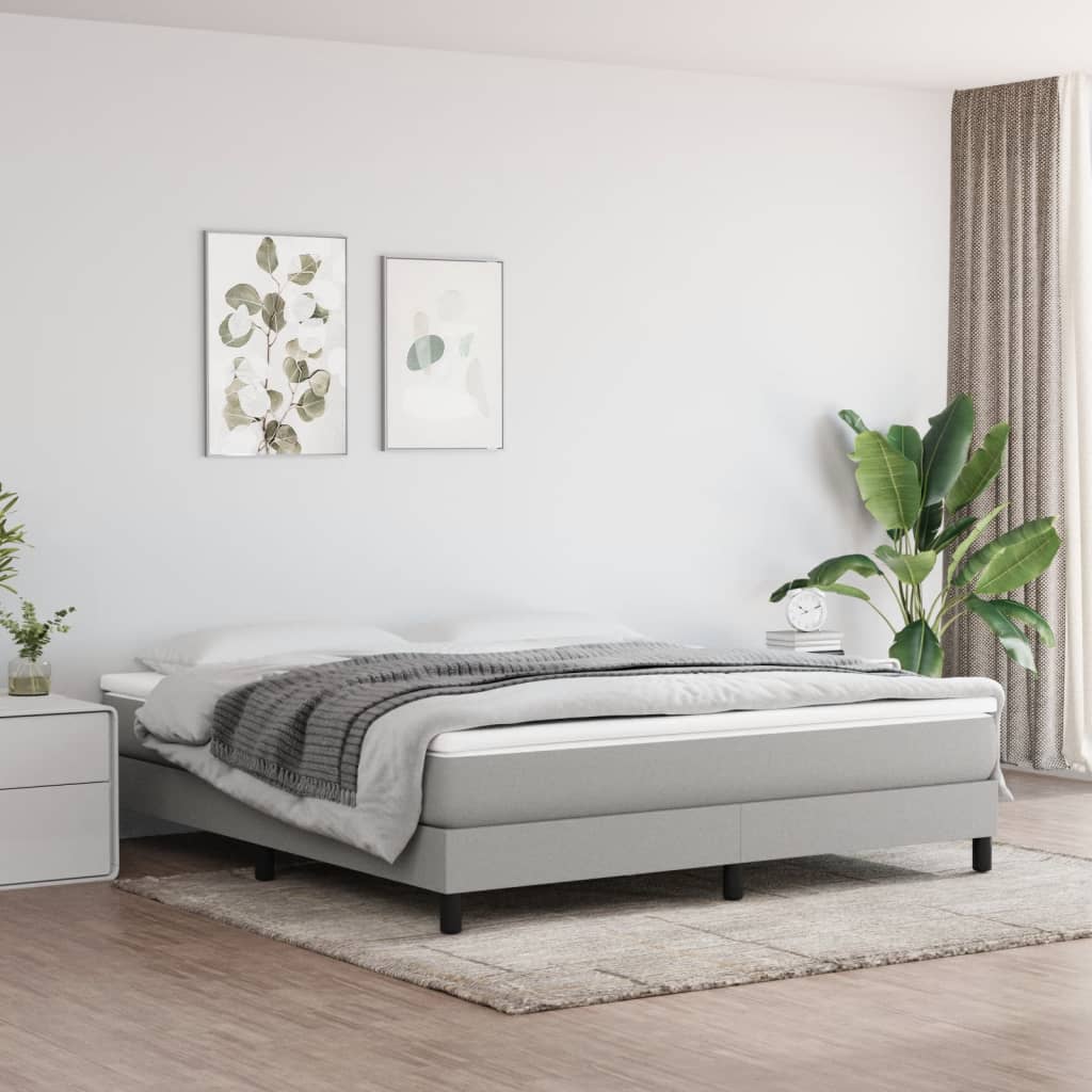 Springmadras Med Pocketfjedre 120X190X20 Cm Stof