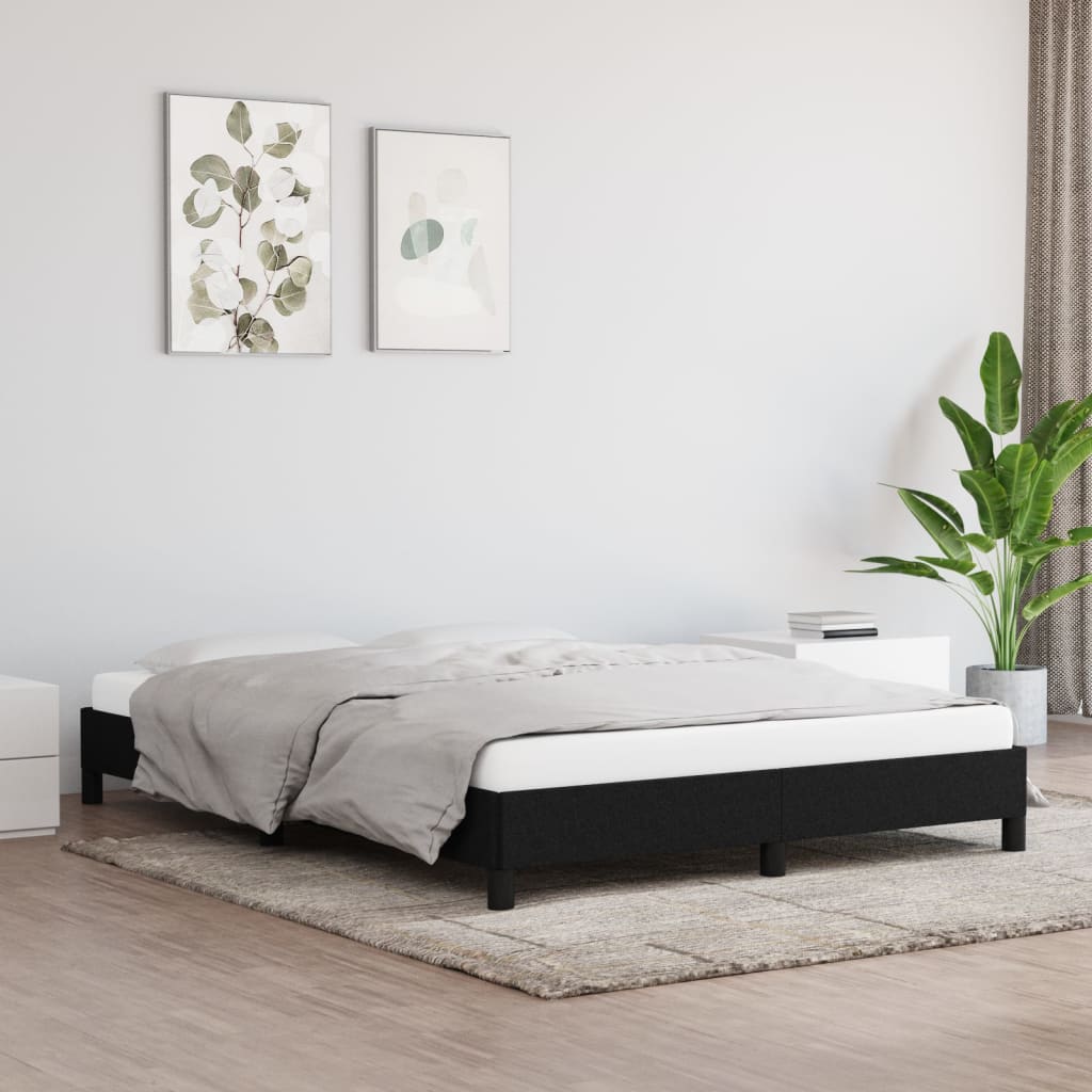 Sengeramme Uden Madras Stof Sort