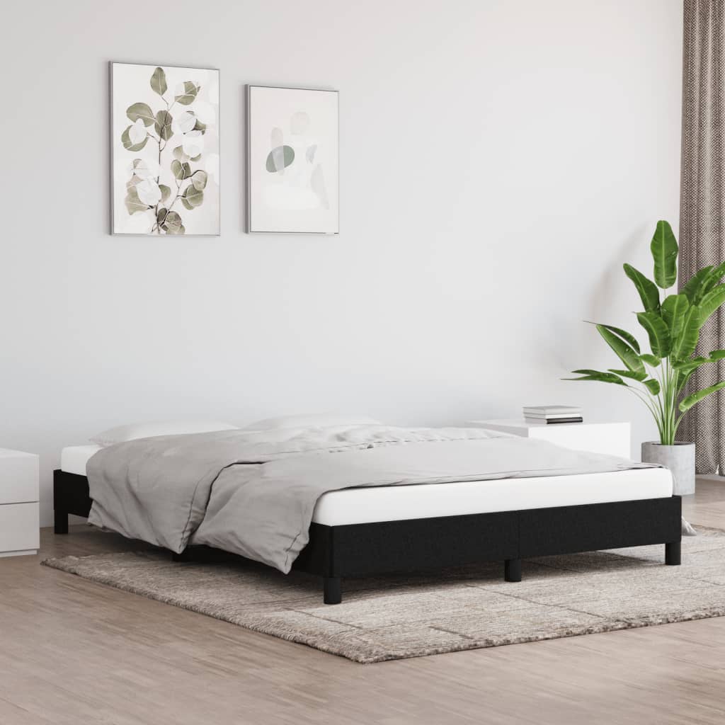 Sengeramme Uden Madras Stof Sort