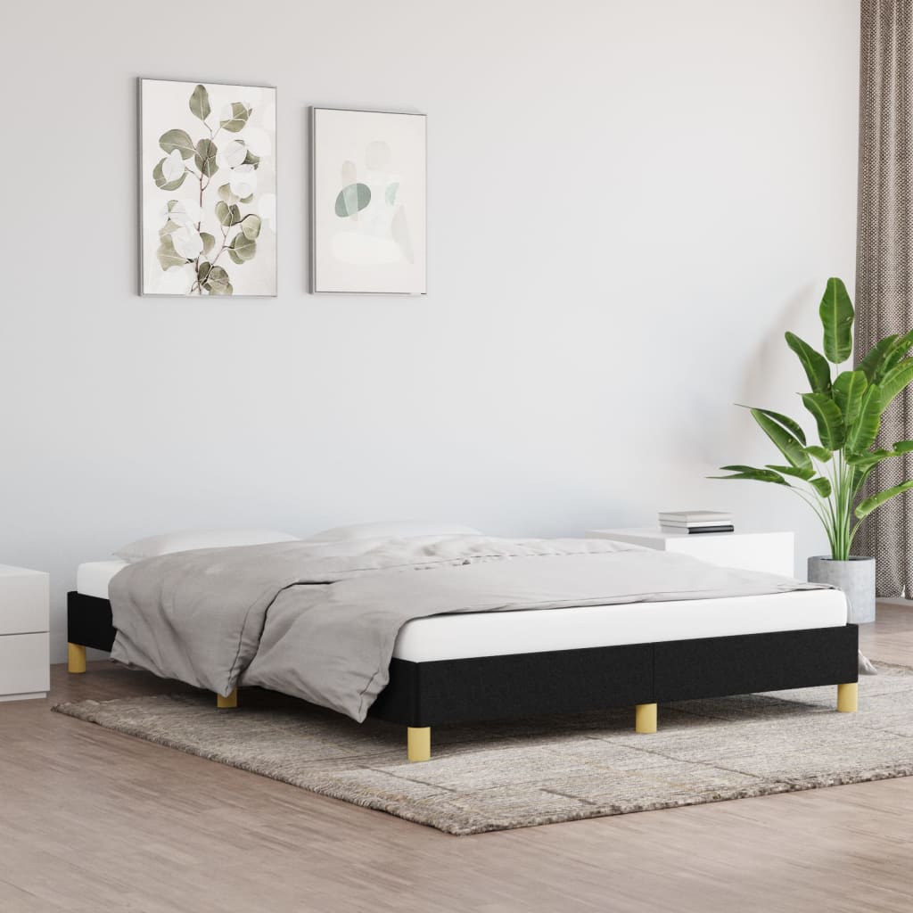 Sengeramme Uden Madras Stof Sort