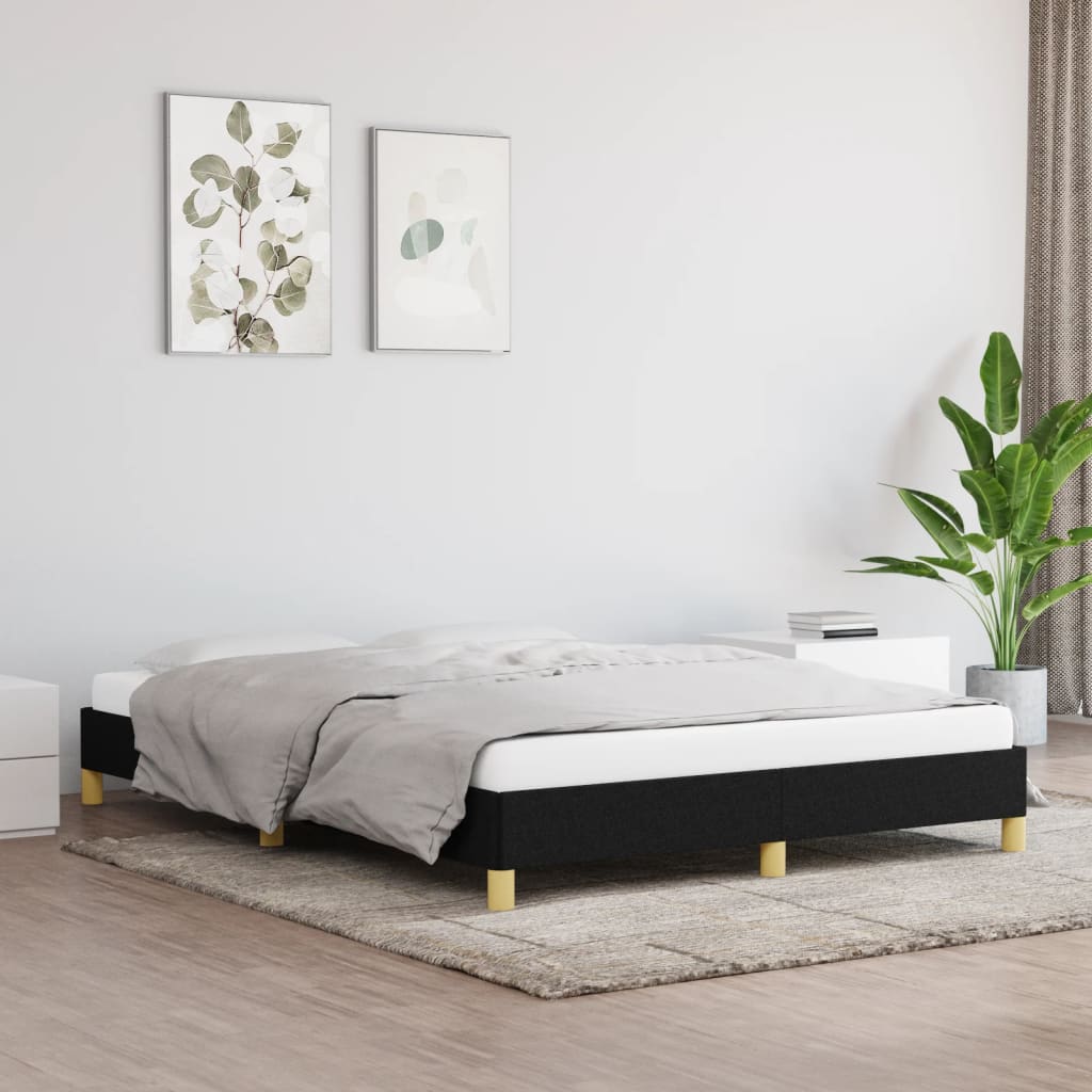 Sengeramme Uden Madras Stof Sort