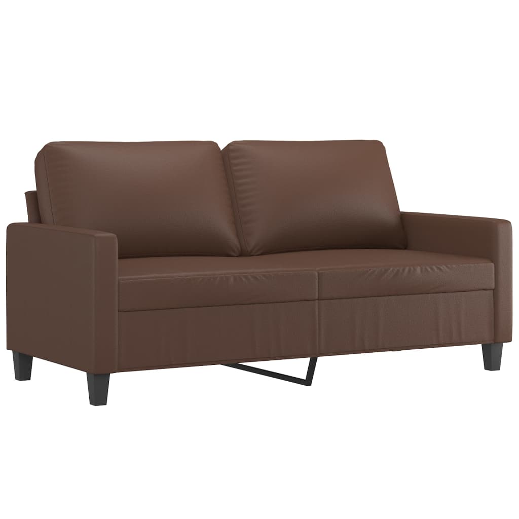 Sofasæt 3 Dele Med Hynder Kunstlæder