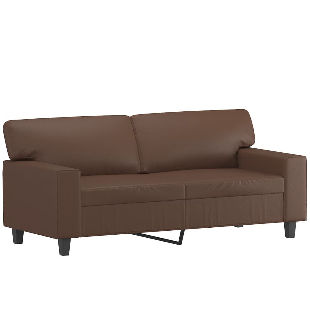 Sofasæt 3 Dele Med Puder Og Hynder Kunstlæder