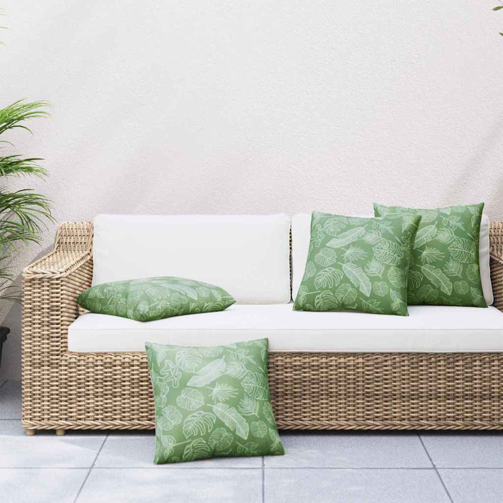 Sofapuder 4 Pcs Flerfarvet 60 X 60 Cm Stof