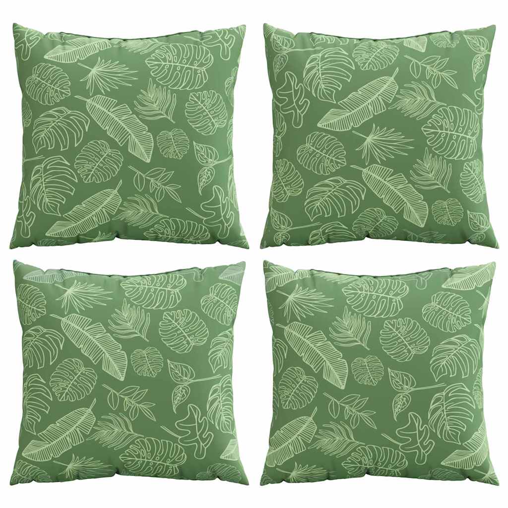 Sofapuder 4 Pcs Flerfarvet 60 X 60 Cm Stof