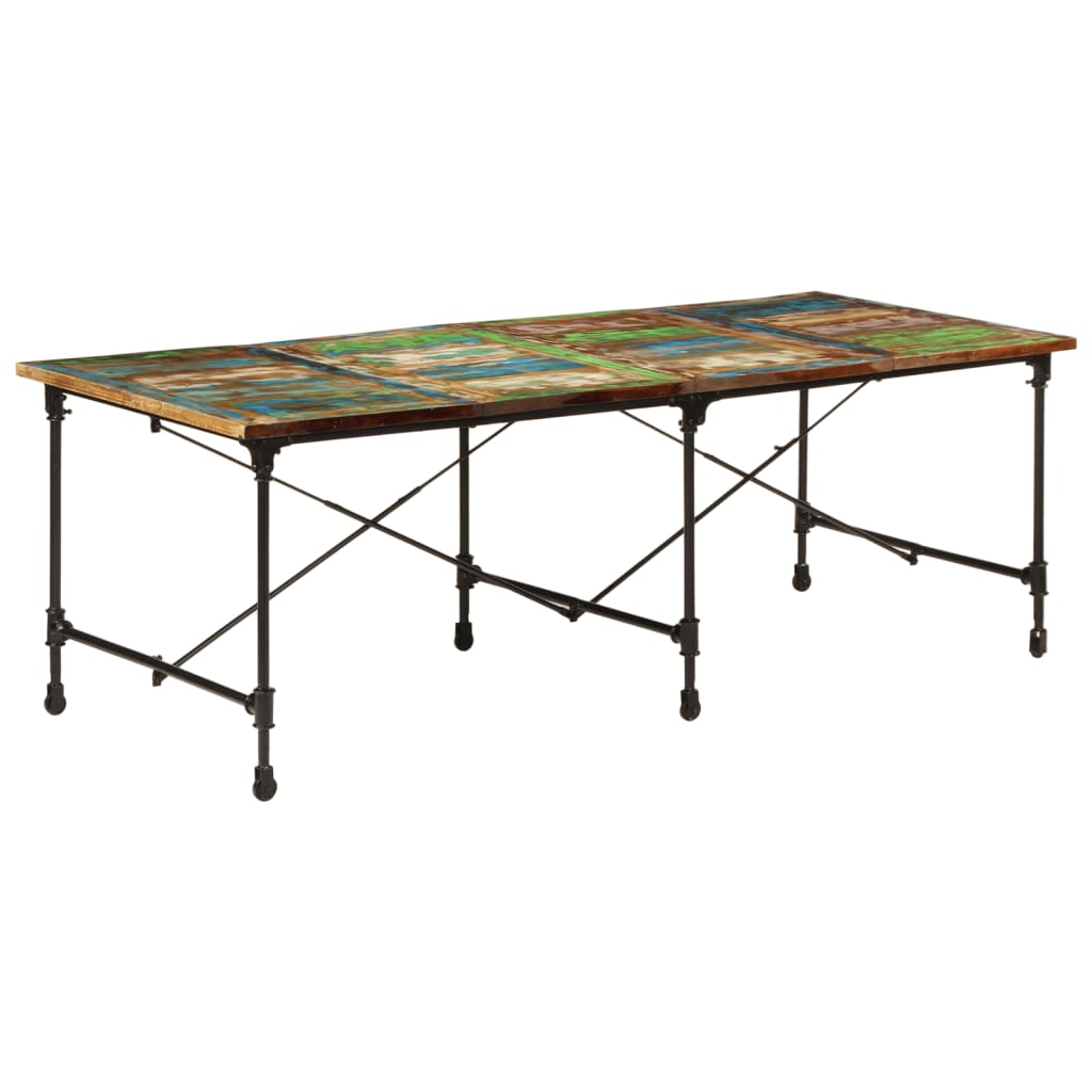 Spisebord 180 Cm Massivt Genbrugstræ
