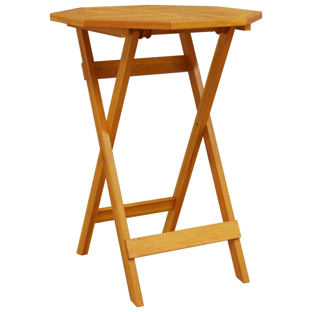 Foldbart Havebord Ø Massivt Akacietræ