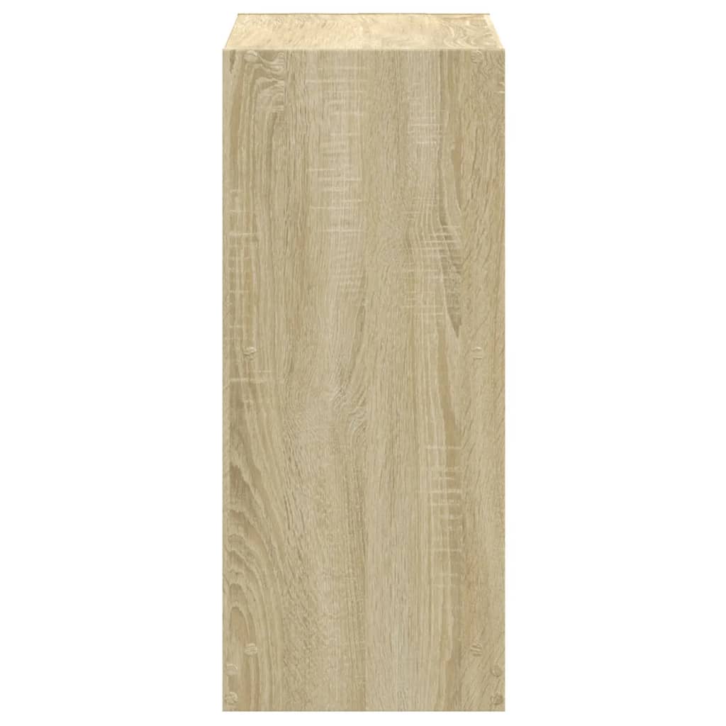 Skab 68,5X32X Konstrueret Træ Sonoma-Eg
