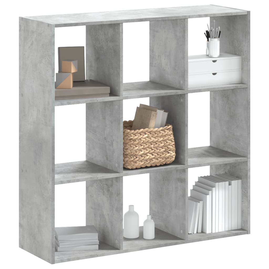 Skab 68,5X32X68,5 Cm Konstrueret Træ Betongrå