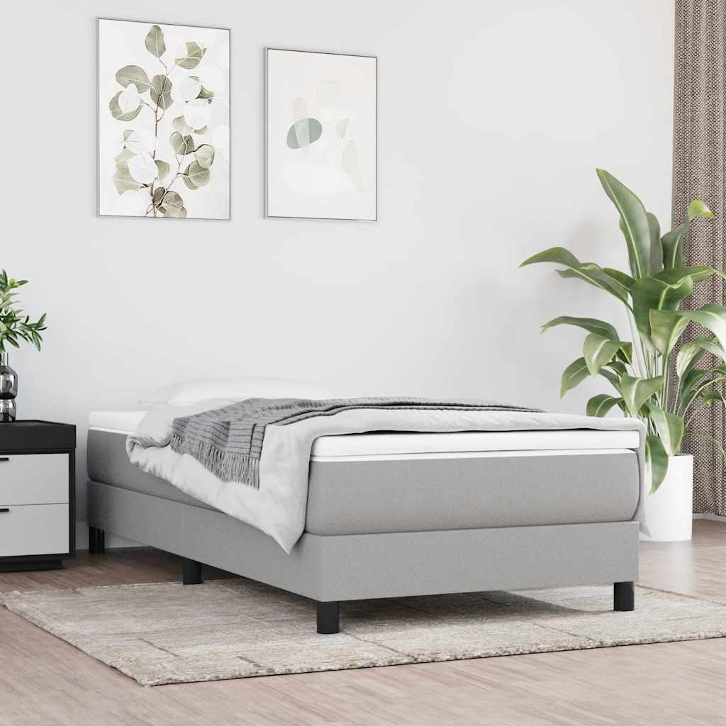 Springmadras Med Pocketfjedre 120X190X20 Cm Stof