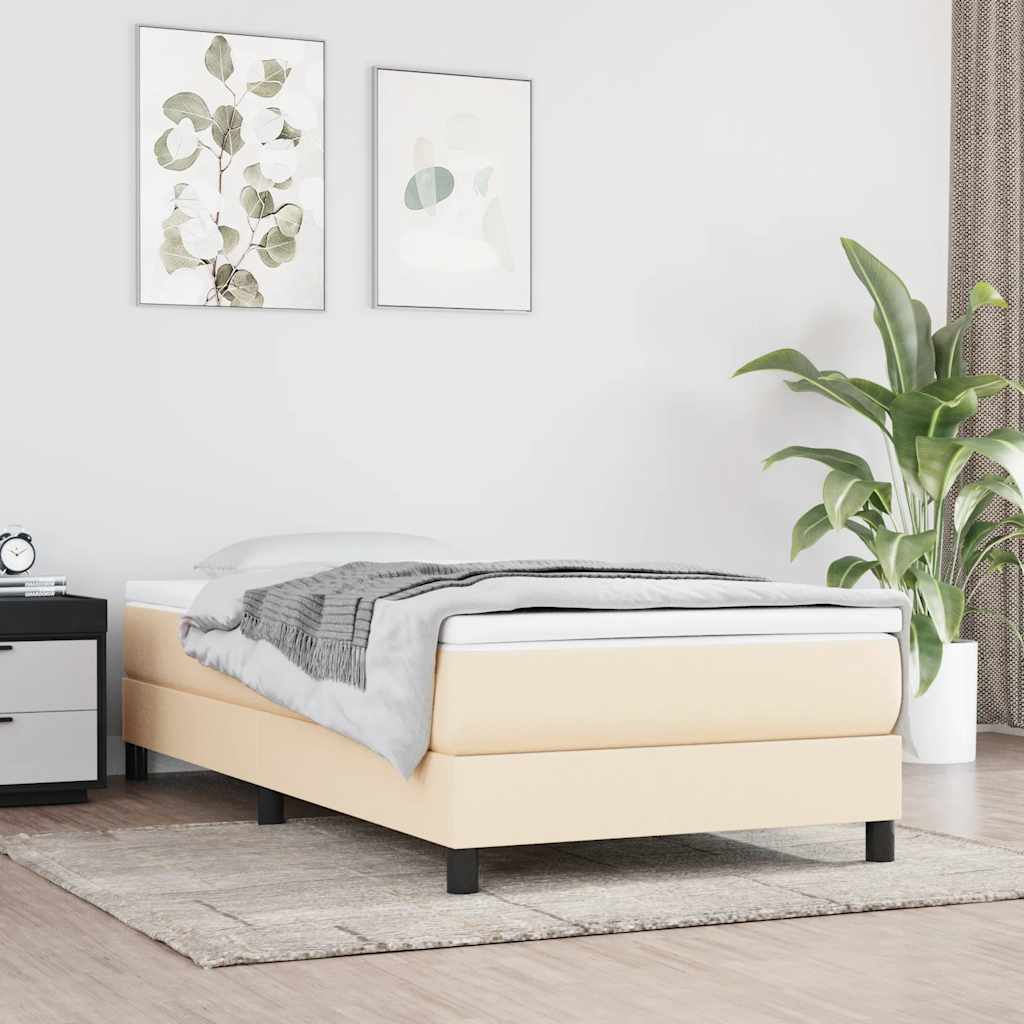 Springmadras Med Pocketfjedre 120X190X20 Cm Stof