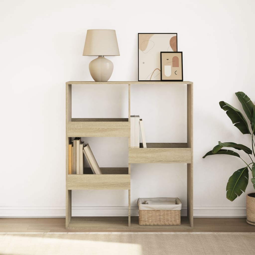 Bogskab 100X33X155,5 Cm Konstrueret Træ
