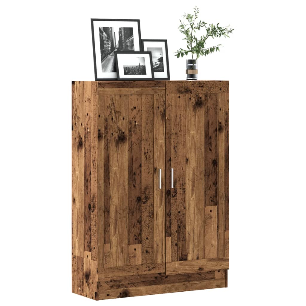 Bogskab 82,5X30,5X Konstrueret Træ Kunsteg