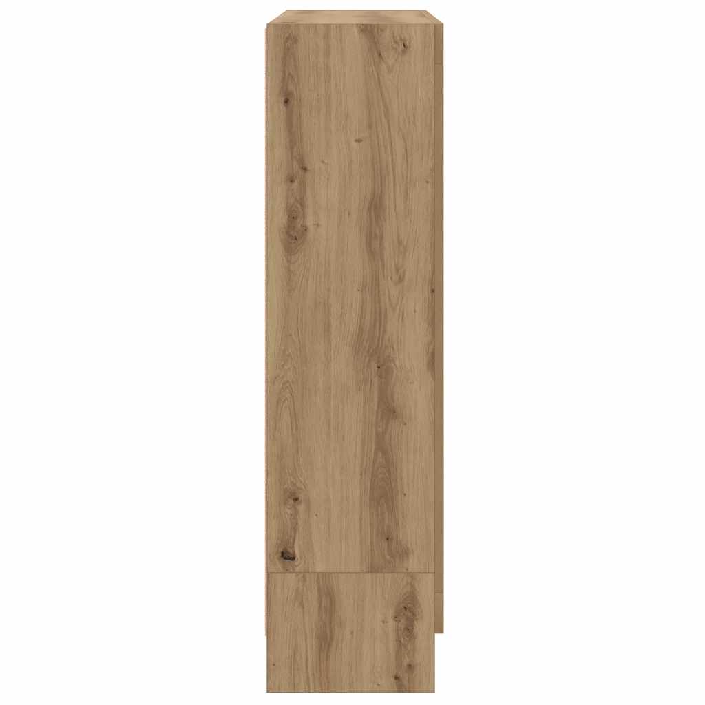 Bogskab 82,5X30,5X Konstrueret Træ Kunsteg