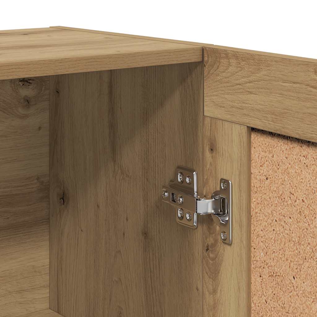 Bogskab 82,5X30,5X Konstrueret Træ Kunsteg