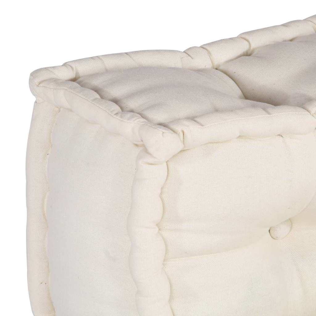 Modulsofa 4 Pcs Creme 70 X 70 X 56 Cm Stof Artisan Eg