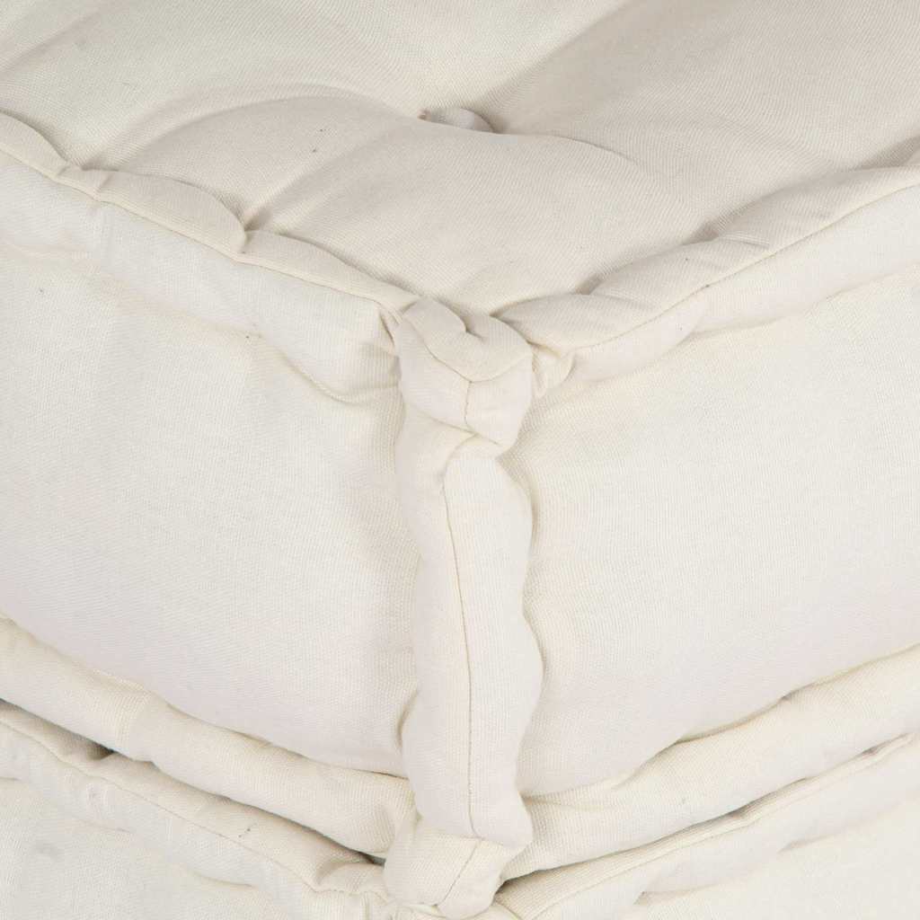 Modulsofa 2 Pcs Creme 70 X 70 X 36 Cm Stof Artisan Eg
