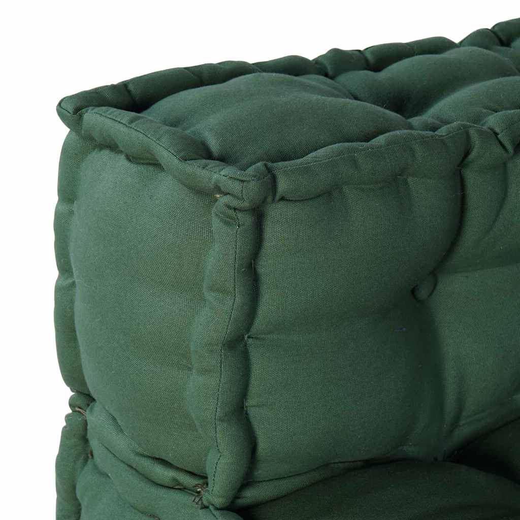 Modulsofa 4 Pcs Grøn 70 X 70 X 56 Cm Stof Artisan Eg
