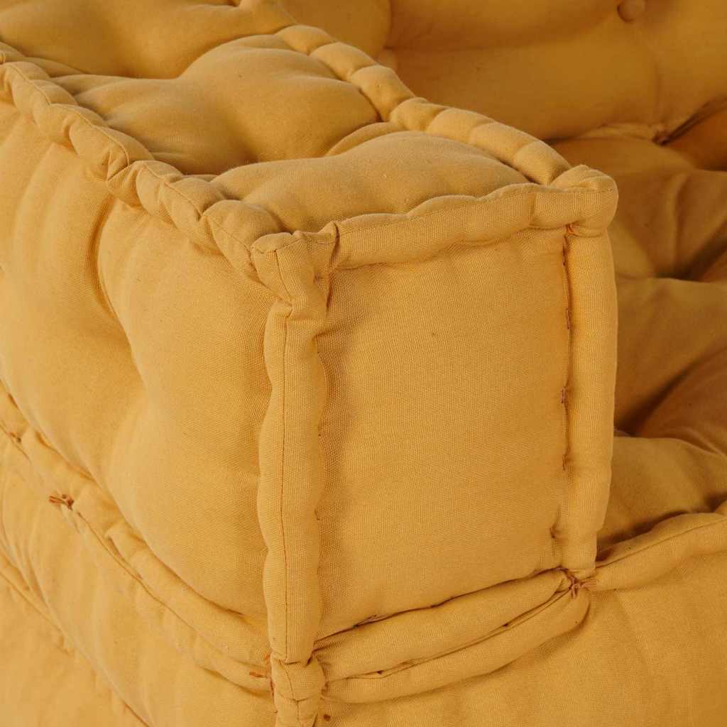 Modulsofa 2 Pcs Gul 70 X 70 X 56 Cm Stof Artisan Eg