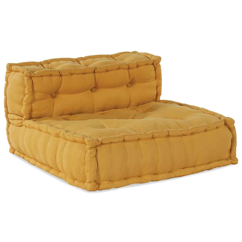 Modulsofa 4 Pcs Gul 70 X 70 X 56 Cm Stof Artisan Eg