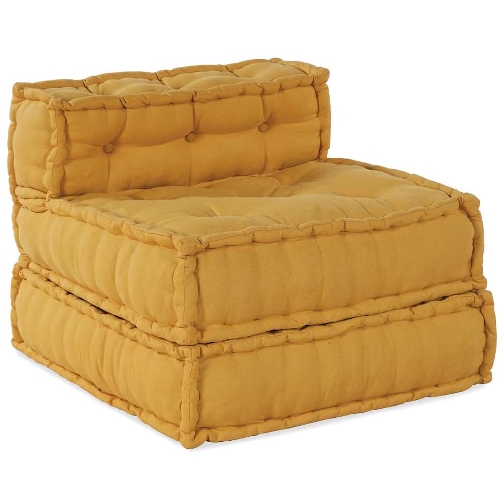 Modulsofa 4 Pcs Gul 70 X 70 X 56 Cm Stof Artisan Eg