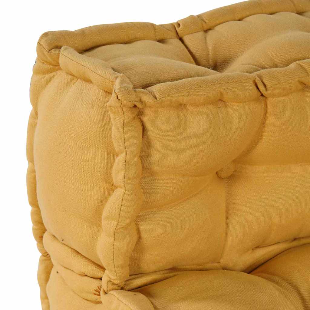 Modulsofa 4 Pcs Gul 70 X 70 X 56 Cm Stof Artisan Eg