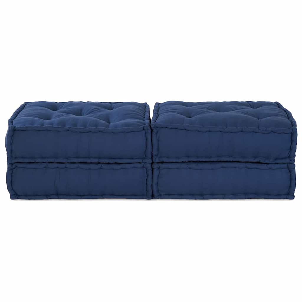 Modulsofa 2 Pcs Indigo 70 X 70 X 36 Cm Stof Artisan Eg