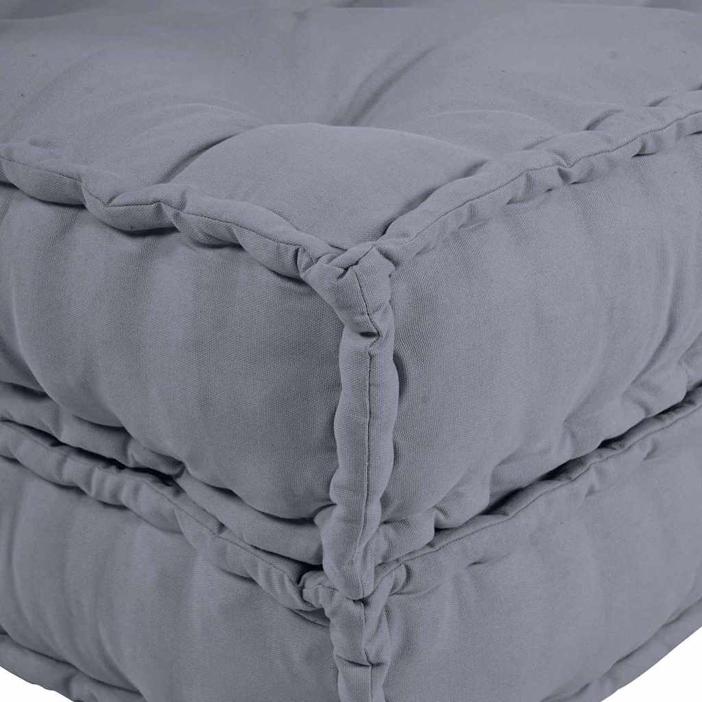Modulsofa 2 Pcs Grå 70 X 70 X 36 Cm Stof Artisan Eg