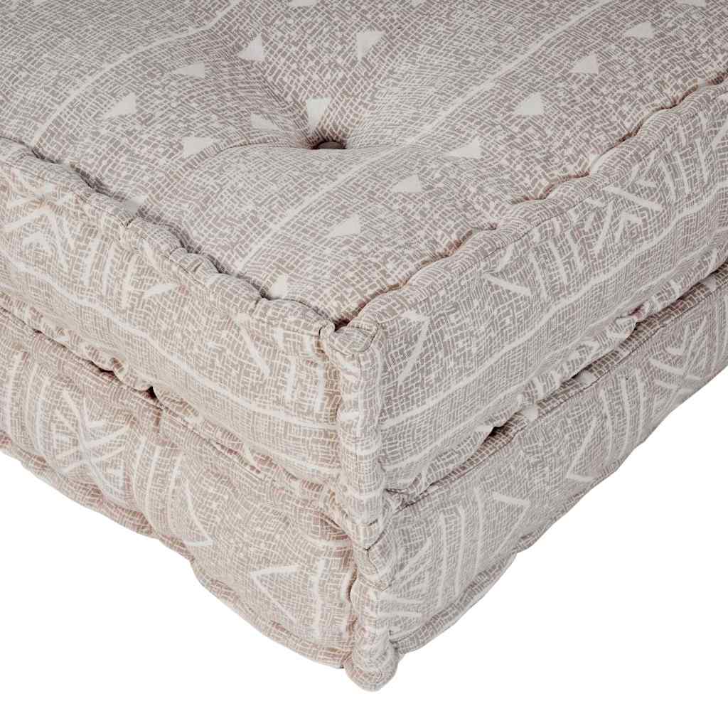 Modulsofa Geometrisk 2 Pcs Lysebrun 70 X 70 X 36 Cm Stof Artisan Eg