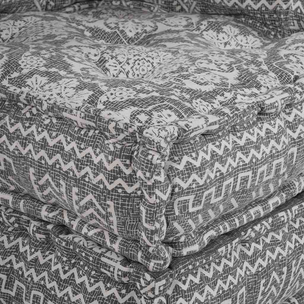 Modulsofa Geometrisk 2 Pcs Lysegrå 70 X 70 X 56 Cm Stof Artisan Eg